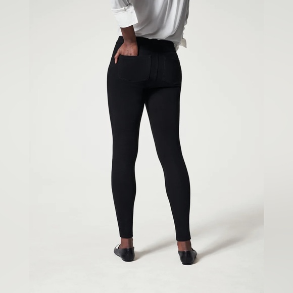 💎 SPANX 20018 Jean-ish® Ankle Leggings - Black - Picture 4 of 5
